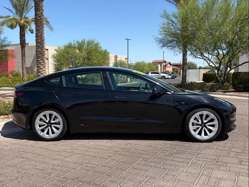 Solid Black 2022 Tesla Model 3 Long Range