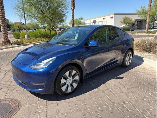 Deep Blue Metallic 2021 Tesla Model Y Long Range Dual Motor All-Wheel Drive