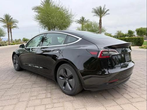 Solid Black 2019 Tesla Model 3 Mid Range