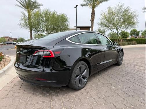 Solid Black 2019 Tesla Model 3 Mid Range