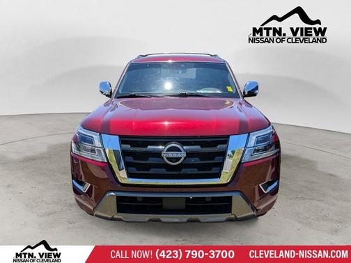 Coulis Red Pearl 2023 Nissan Armada Platinum