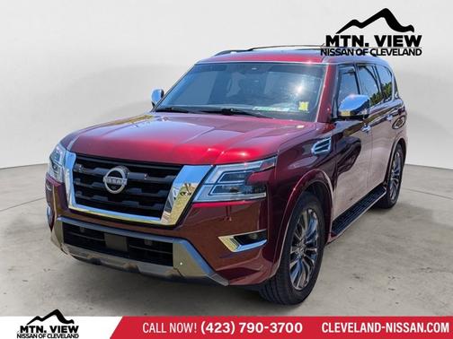 Coulis Red Pearl 2023 Nissan Armada Platinum