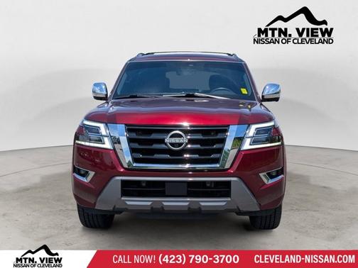 Coulis Red Pearl 2023 Nissan Armada Platinum