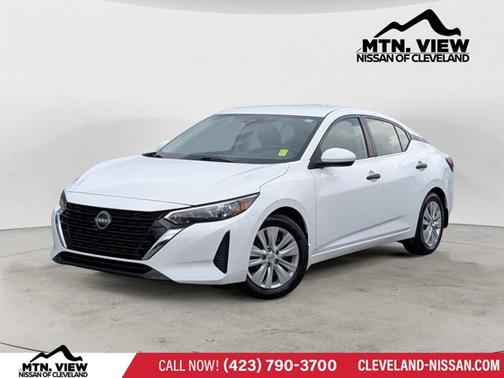 Cloud White 2024 Nissan Sentra S