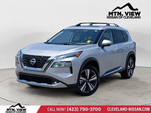 Brilliant Silver Metallic 2022 Nissan Rogue Platinum