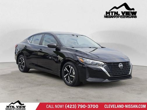 Black 2024 Nissan Sentra SV