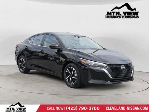 Black 2024 Nissan Sentra SV