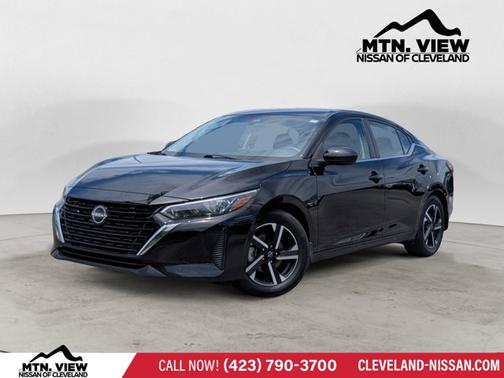 Black 2024 Nissan Sentra SV