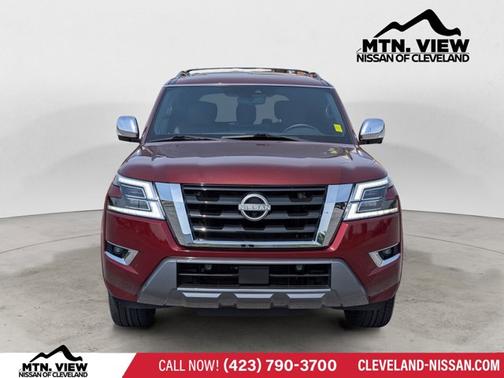 Coulis Red 2024 Nissan Armada Platinum