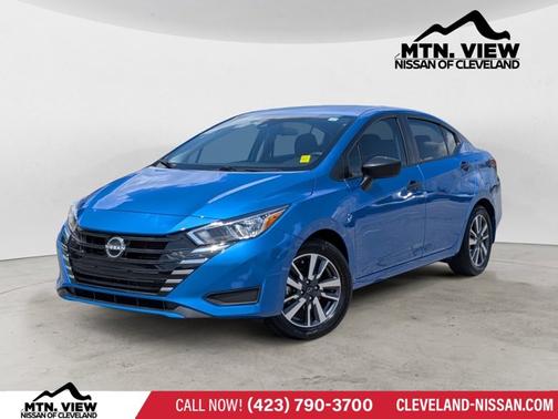 Electric Blue Metallic 2024 Nissan Versa 1.6 S