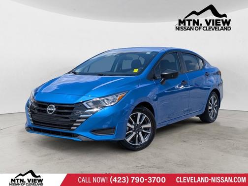 Electric Blue Metallic 2024 Nissan Versa 1.6 S