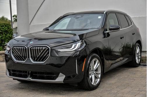 Black Sapphire Metallic 2025 BMW X3 30 xDrive