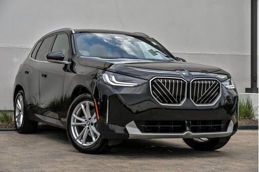 Black Sapphire Metallic 2025 BMW X3 30 xDrive