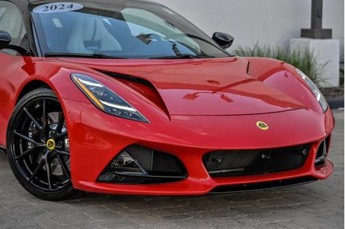 Vivid Red 2024 Lotus Emira First Edition