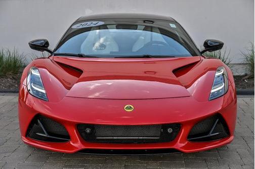 Vivid Red 2024 Lotus Emira First Edition
