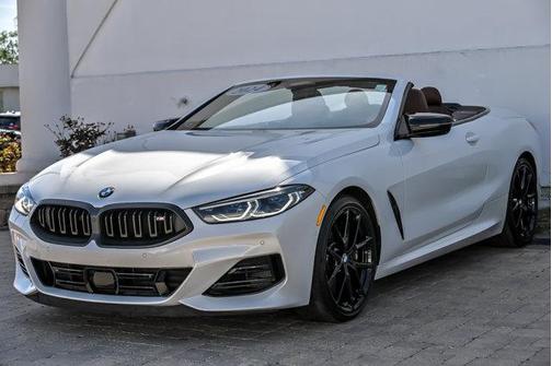 Mineral White Metallic 2024 BMW M850 i xDrive