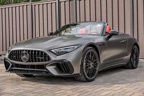 Gray 2022 Mercedes-Benz AMG SL 63 Base