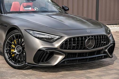 Gray 2022 Mercedes-Benz AMG SL 63 Base