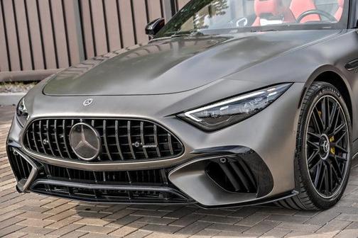 Gray 2022 Mercedes-Benz AMG SL 63 Base