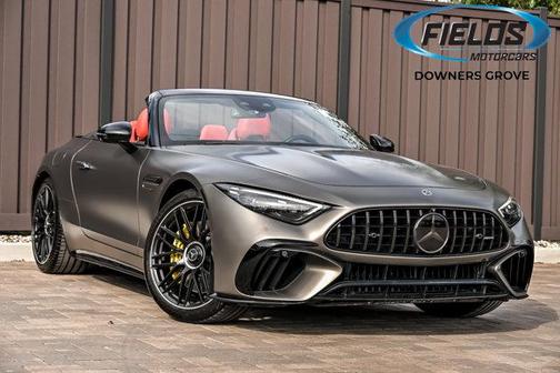 Gray 2022 Mercedes-Benz AMG SL 63 Base