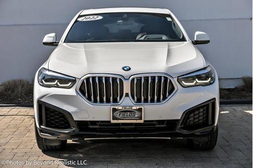 Alpine White 2022 BMW X6 xDrive40i
