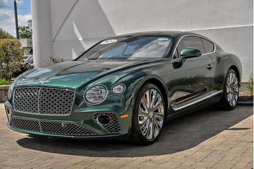 Verdant Metallic 2024 Bentley Continental GT Mulliner