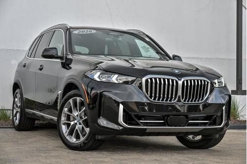 Black Sapphire Metallic 2026 BMW X5 xDrive40i