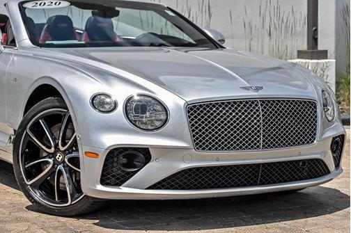 Silver 2020 Bentley Continental GT V8