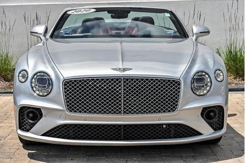 Silver 2020 Bentley Continental GT V8