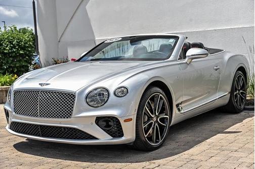 Silver 2020 Bentley Continental GT V8