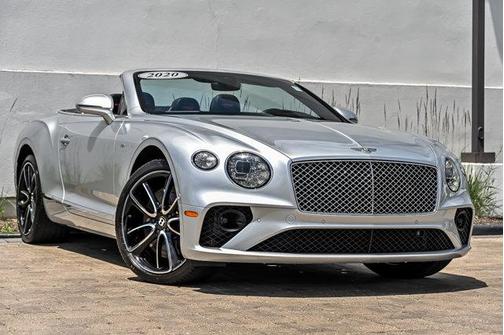 Silver 2020 Bentley Continental GT V8