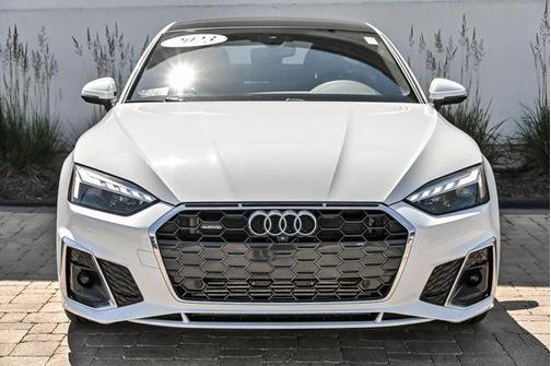 Glacier White Metallic 2023 Audi A5 45 S line Premium Plus