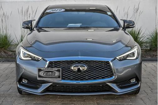 Graphite Shadow 2019 INFINITI Q60 3.0t LUXE