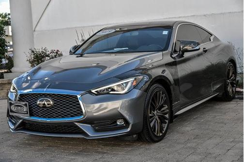 Graphite Shadow 2019 INFINITI Q60 3.0t LUXE
