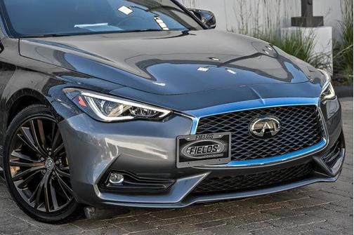 Graphite Shadow 2019 INFINITI Q60 3.0t LUXE