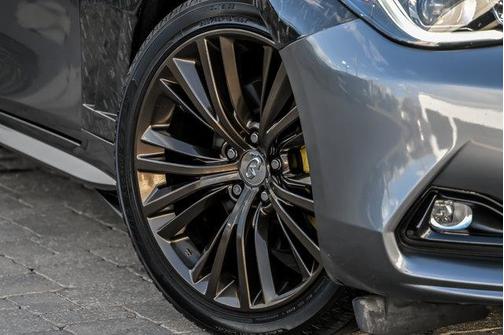 Graphite Shadow 2019 INFINITI Q60 3.0t LUXE