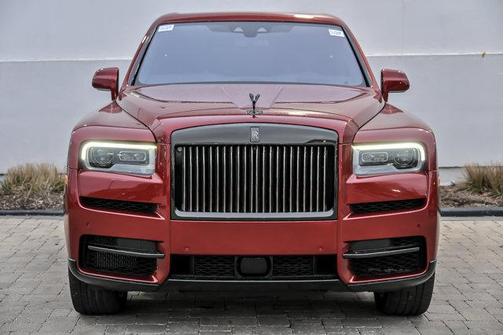 Red 2021 Rolls-Royce Cullinan