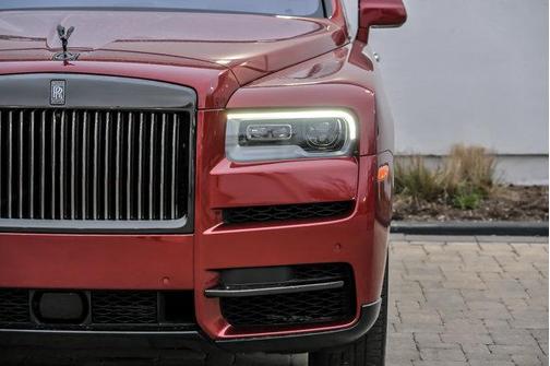 Red 2021 Rolls-Royce Cullinan
