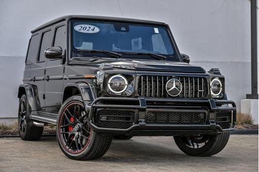 Obsidian Black Metallic 2024 Mercedes-Benz AMG G 63 4MATIC