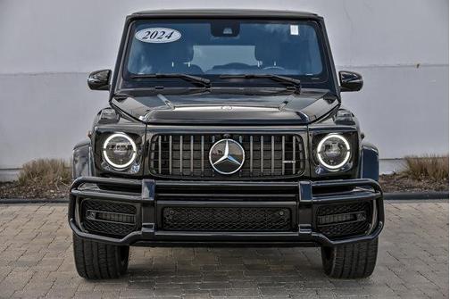 Obsidian Black Metallic 2024 Mercedes-Benz AMG G 63 4MATIC