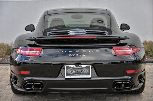 Black 2016 Porsche 911 Turbo