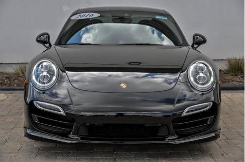 Black 2016 Porsche 911 Turbo