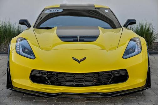 Corvette Racing Yellow Tintcoat 2016 Chevrolet Corvette Z06