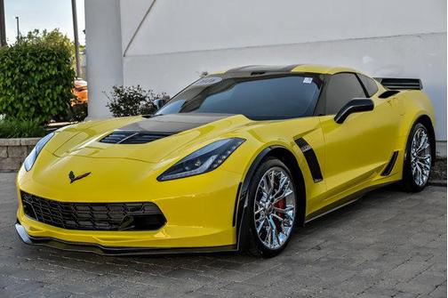 Corvette Racing Yellow Tintcoat 2016 Chevrolet Corvette Z06