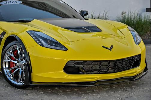 Corvette Racing Yellow Tintcoat 2016 Chevrolet Corvette Z06