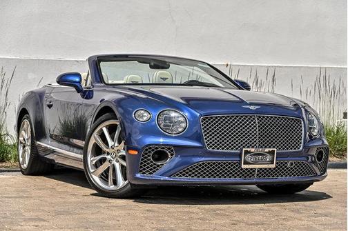 Moroccan Blue 2020 Bentley Continental GT V8