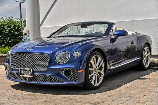 Moroccan Blue 2020 Bentley Continental GT V8
