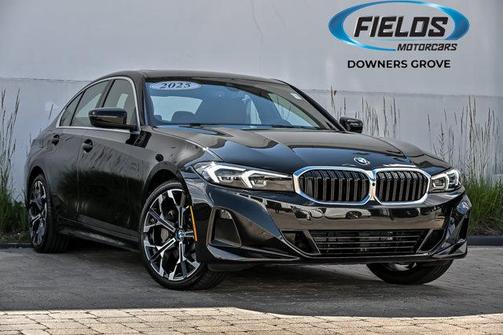 Black Sapphire Metallic 2025 BMW 330 i xDrive