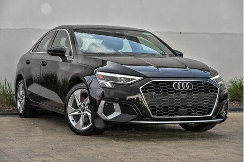 Mythos Black Metallic 2023 Audi A3 40 Premium