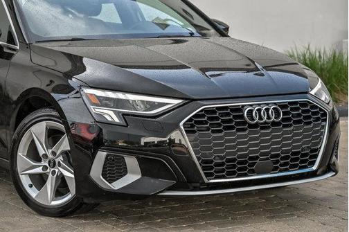 Mythos Black Metallic 2023 Audi A3 40 Premium